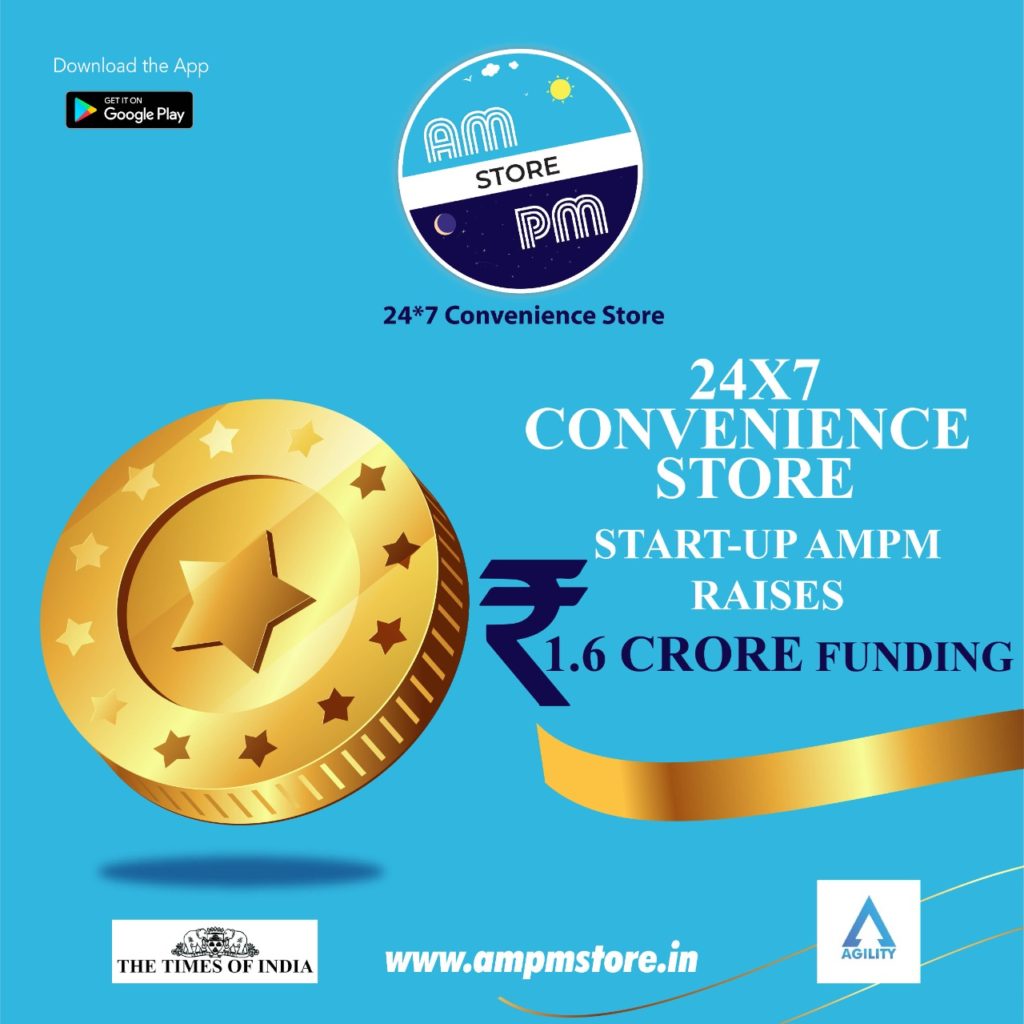 Convenience store start-up AMPM raises INR 16mn funding